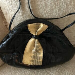 Vintage eel skin purse